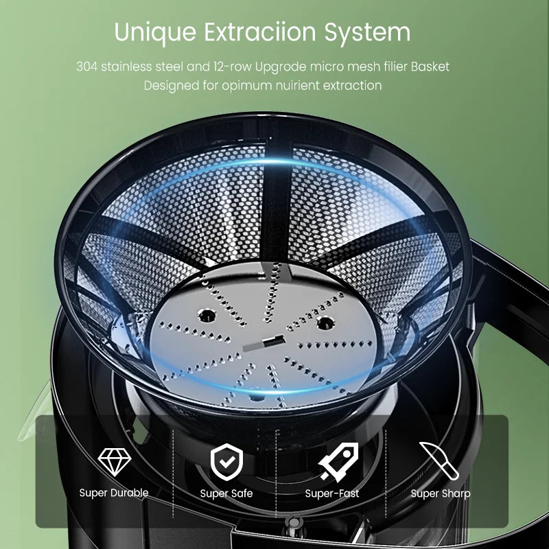 HealthySqueeze Compact Juicer