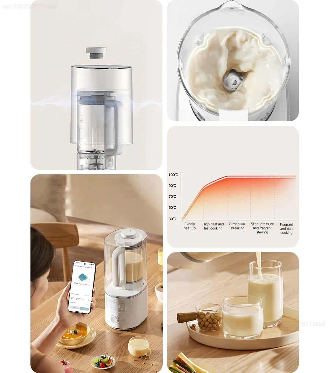 HealthySqueeze Smart Quiet Blender