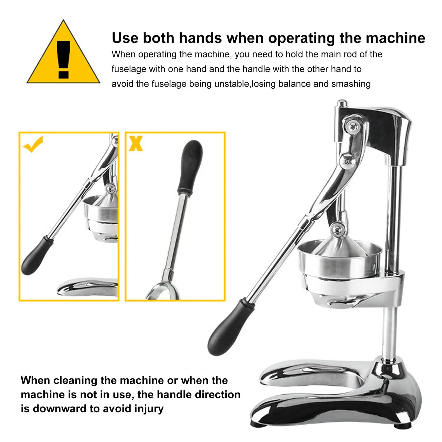 HealthySqueeze Pro Press Juicer