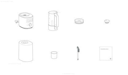 HealthySqueeze Smart Quiet Blender